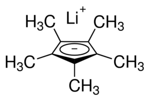 Lithium pentamethylcyclopentadienide - CAS:51905-34-1 - 1,2,3,4,5-Pentamethyl-2,4-cyclopentadienyllithium, LiMe5Cp